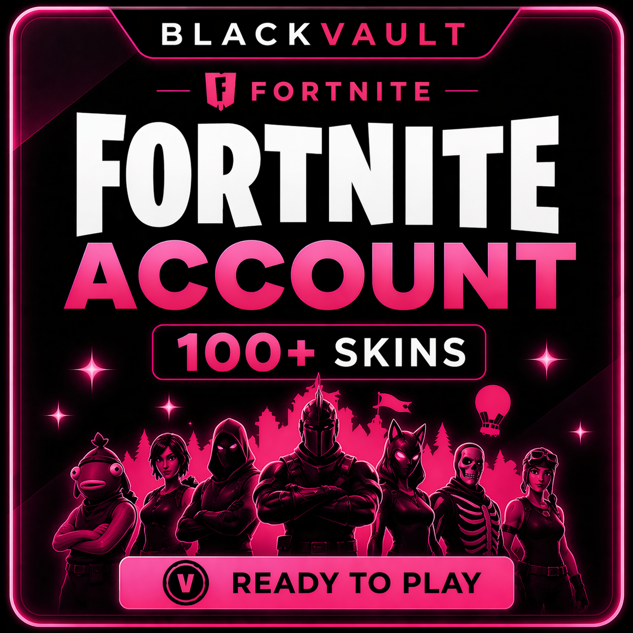 Fortnite 100-150 Skins (Take The L)