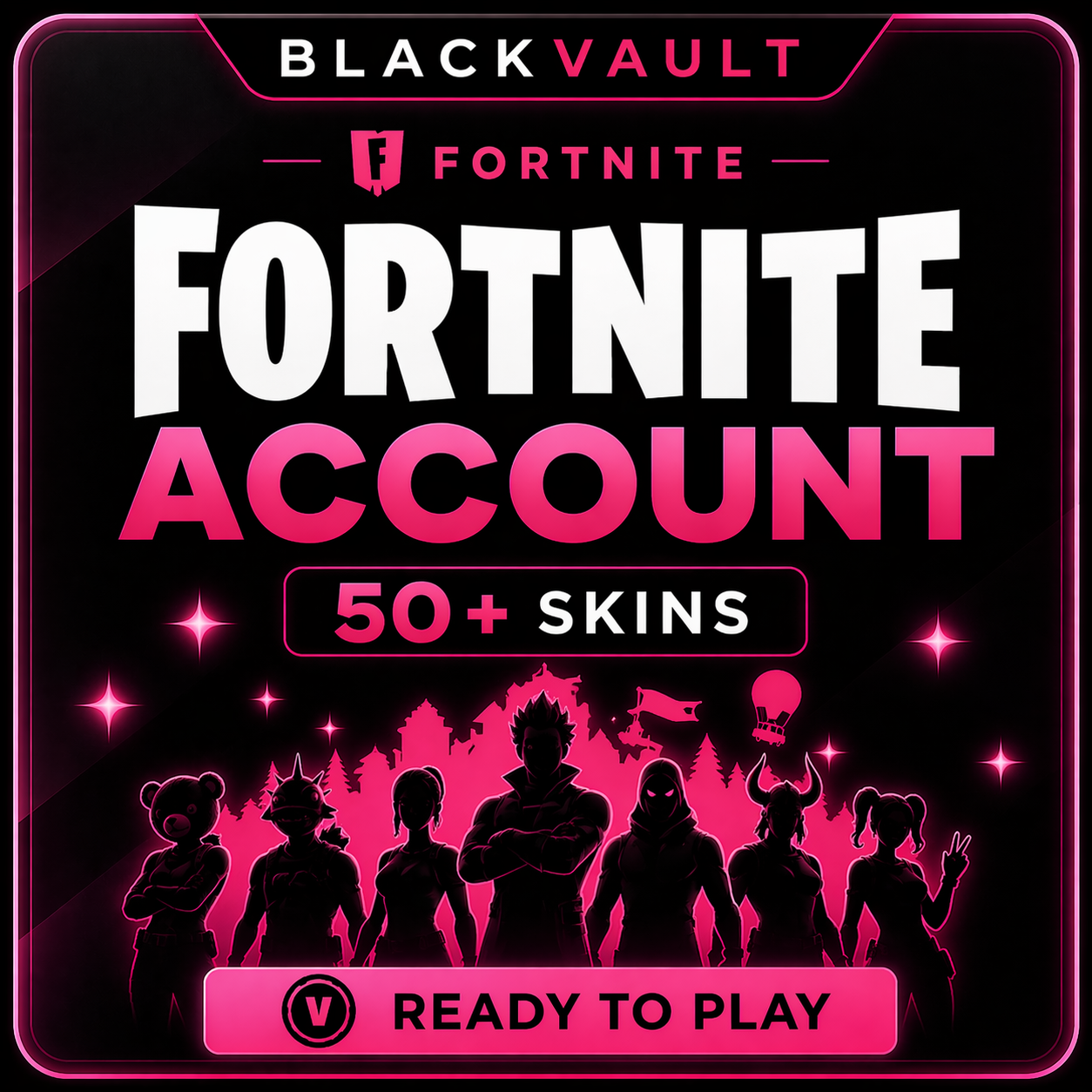 Fortnite 50-100 Skins