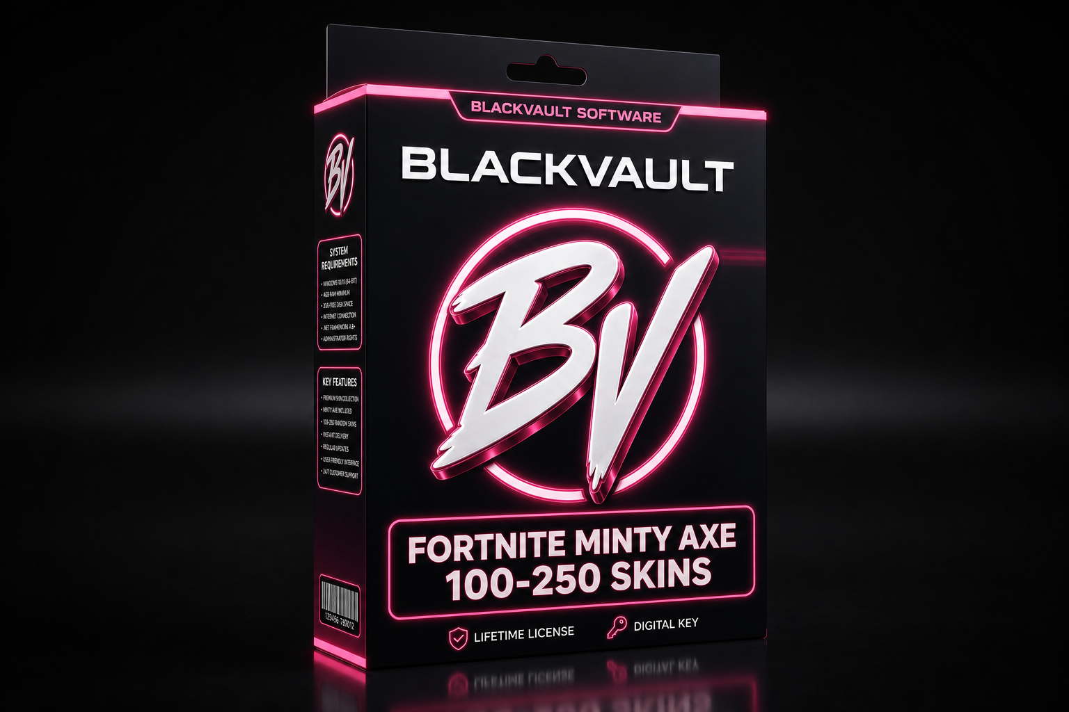 Fortnite Minty Axe 100-250 Skins
