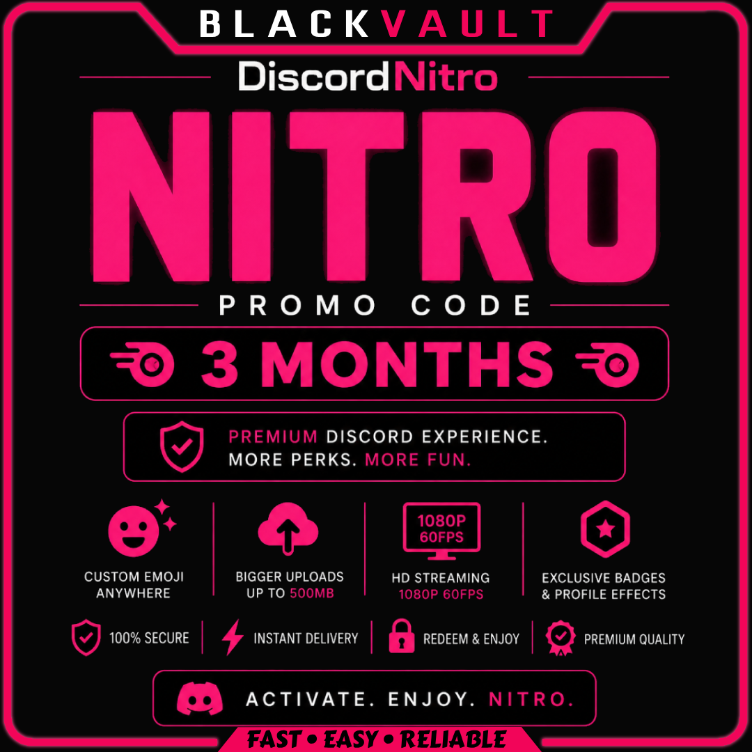 Nitro Promo Code (3 Months)