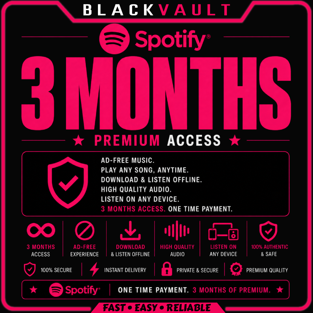 Spotify Premium 3 Months