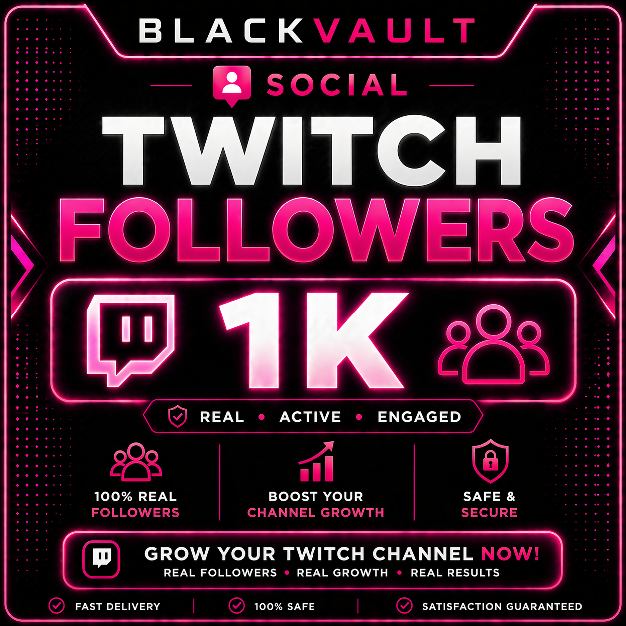 Twitch Account (2k+ Followers)